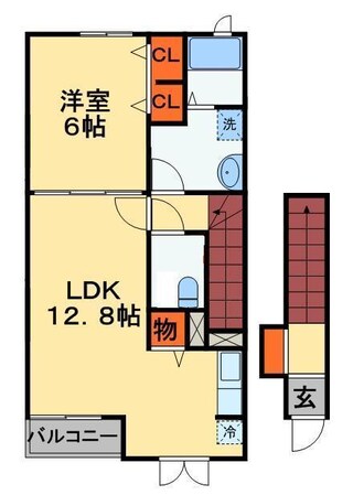アン・ミケーリアの物件間取画像